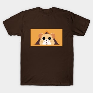 Scared Hamster Meme, funny tshirt T-Shirt